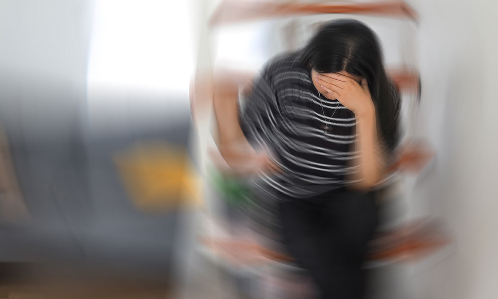 Person may feel Visual, auditory, and touch hallucinations